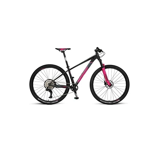 Mountain Bike : Bicycles for Adults Mountain Bike Big Wheel Racing Oil Disc Brake Variable Speed Off-Road Men's and Women's Bicycles (Color : Pink, Size : Medium)