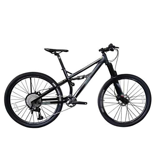 Mountain Bike : Bicycles for Adults Outdoor Riding Aluminum Alloy Bicycle Soft Tail Variable SpeedDouble Disc Brake Adult Off-Road Mountain Bike (Color : Multi-Colored)