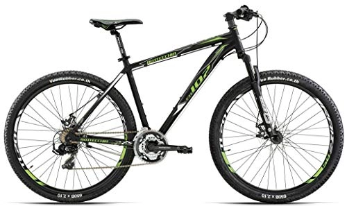 Mountain Bike : BOTTECCHIA Bici Bicicletta MTB 107 TY500 Disk Mechanical 27, 5" 21S Nero Verde H48