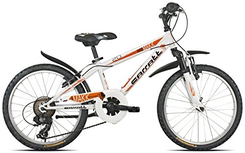 Mountain Bike : Carratt 630 MTB TX30, Mountain Bike Uomo, Bianco / Arancio, 20