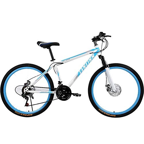 Mountain Bike : Chenbz Sport all'aria aperta coda dura mountain bike, 26 pollici 21 velocità freno a doppio disco hard tail fuoristrada adulti di guida all'aperto (Color : B)