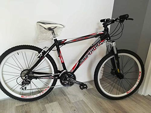 Mountain Bike : CINZIA Bici Bicicletta Phyton 26'' Alluminio ACERA 24V Nera