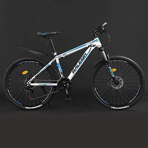 Mountain Bike : CPY-EX 24 Pollici, Mountain Bike, 21 / 24 / 27 / 30 velocità, parafango Set, Doppio Freno a Disco, Nero Rosso, Bianco e Nero, Nero Blu, Bianco Blu, Raggi, C, 24