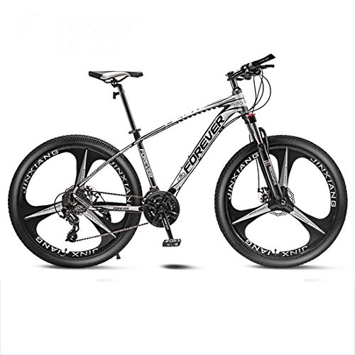 Mountain Bike : CPY-EX Mountain Bike, Telaio Lega di Alluminio, 24 / 27 / 30 / 33 velocità, 27, 50 Pollici Ruote Diametro, Uomini di Biciclette Esterna Che Guida per Adulti, D1, 24