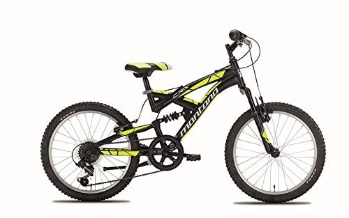 Mountain Bike : CRX Bicicletta MTB Full Suspension, 20" per Ragazzi