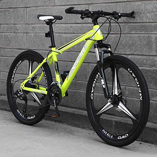 Mountain Bike : CXY-JOEL Mountain Bike per Adulti Telaio in Acciaio ad Alto Tenore Di Carbonio Biciclette Motoslitte Biciclette Doppio Freno a Disco Biciclette da Spiaggia 24 Pollici Ruote-D_21 Velocità, D, 21 Velocit