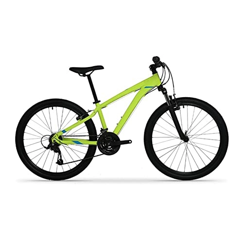 Mountain Bike : DXDHUB Mountain bike 21 velocità, ruote da 27, 5 pollici, telaio in lega di alluminio, freni a V in acciaio, tre opzioni di colore (Green-S)