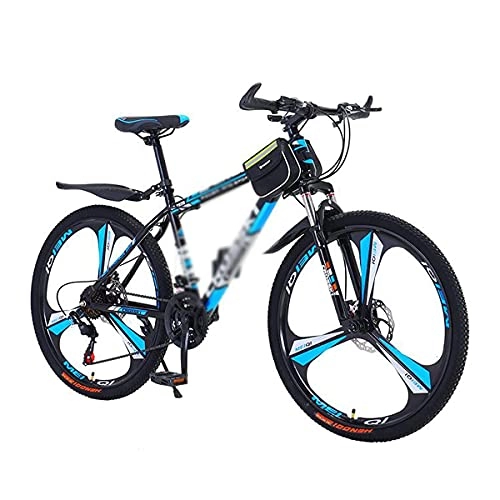 Mountain Bike : FBDGNG - Mountain bike da 26", 21 / 24 / 27 velocità, in acciaio al carbonio, con forcella sospesa, bicicletta urbana per sentieri, sentieri e montagne (dimensioni: 21 velocità, colore: rosso)