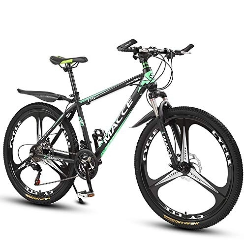 Mountain Bike : FCHJJ Bicicletta Sportiva da Montagna 26 Pollici 3 Taglierina 21 / 24 / 27 velocità Bike 3 Ruote di Taglio Forcella Ammortizzata Bloccabile 150 kg di Portata Adatto per Adulti