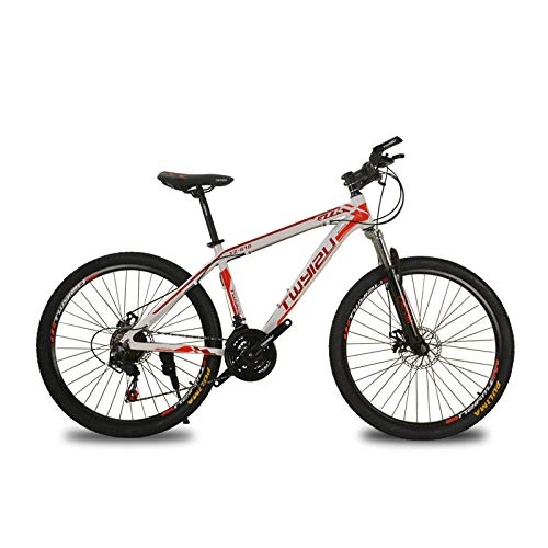 Mountain Bike : Fslt Mountain Bike in Acciaio Ammortizzatore 21 velocità Mountain Bike in Lega di Alluminio velocità variabile bicicletta-YH089