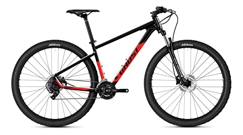 Mountain Bike : Ghost Kato 29R Mountain Bike 2022 (L / 48 cm, Black / Riot Red - Glossy)