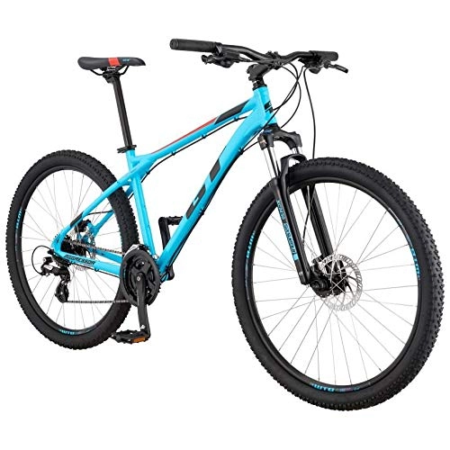 Mountain Bike : GT 27.5" M Aggressor Expert 2019 - Mountain Bike Completa, Colore: Verde Acqua, Aqua, Extra Large