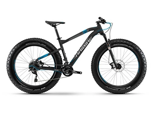 Mountain Bike : HAIBIKE Bici SEET FatSix 5.0 26'' 20-Velocit taglia 45 nero 2018 (MTB Ammortizzate) / Bike SEET FatSix 5.0 26'' 20-Speed size 45 black 2018 (MTB Front suspension)