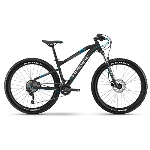 Mountain Bike : HAIBIKE Bici SEET HardSeven Plus 5.0 27.5'' 20-velocità Taglia 40 Nero 2018 (MTB Ammortizzate) / Bike SEET HardSeven Plus 5.0 27.5'' 20-Speed Size 40 Black 2018 (MTB Front Suspension)