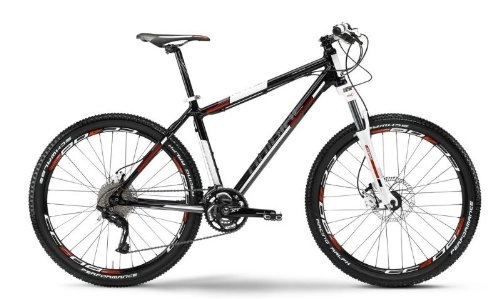 Mountain Bike : HAIBIKE MOD.12 MTB Shark Attack RX 1299 RRP € 30G XT Bici Nera 58 RH