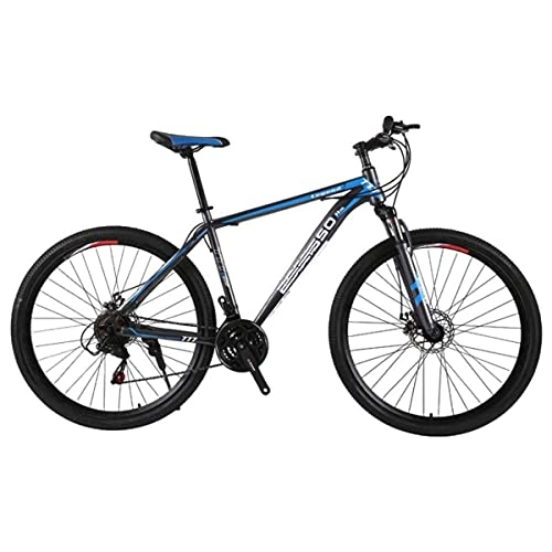 Mountain Bike : HGDM Mountain Bike da Uomo A 21 velocità Doppio Freno A Disco 29 Pollici all-Terrain City Bikes Solo per Adulti Ciclismo All'aperto Sospensione Anteriore, C