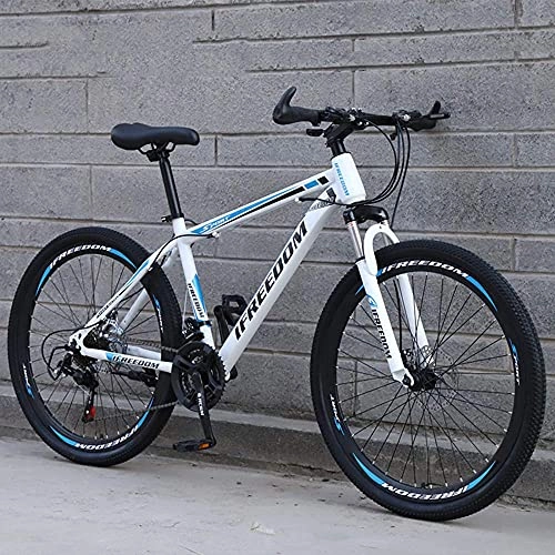 Mountain Bike : KELITINAus Mountain Bike, 26 / 27.5 / 29 Pollici Ruote Disc Freni a Disco 21 / 24 / 27 / 30 Speed ​​Mens Bicycle Bicycle Suspension Mtb, E-27, 5In-27Speed, A-26-24Speed