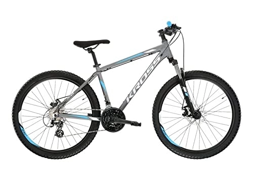 Mountain Bike : Kross Hexagon 3.0 27" Taglia M Grafite / Blu / Grigio