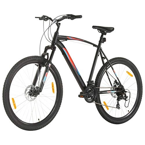 Mountain Bike : Ksodgun Ruote da 29 Pollici per Mountain Bike Trasmissione a 21 velocità, Altezza Telaio 58 cm, Nero