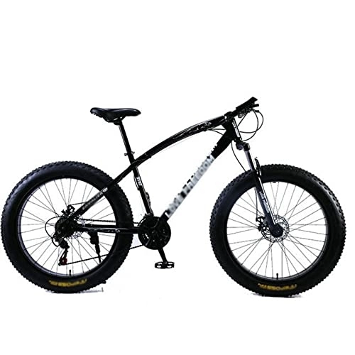 Mountain Bike : LANAZU Biciclette per adulti Mountain Bike Fat Tire Bikes Ammortizzatori Bicicletta Snow Bike