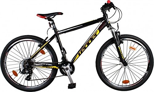 Mountain Bike : Leader Colorado - Freno per cerchioni da uomo, 26", 46 cm, colore nero opaco