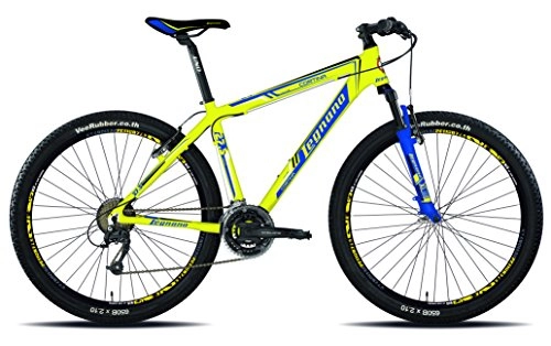 Mountain Bike : Legnano Ciclo 630 Cortina, Mountain Bike Unisex – Adulto, Giallo, 44