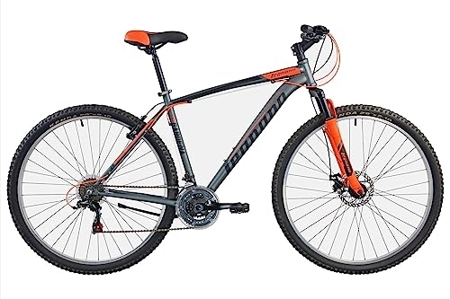 Mountain Bike : Legnano Val Gardena, MTB 29 Pollici Uomo, Arancio e Nero, 45