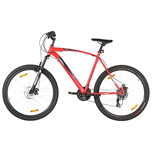 Mountain Bike : LINWXONGQP Materiale Telaio / Forcella: Acciaio Mountain Bike 21 Speed 29" Ruote 53 cm Rosso Ricreazione all'aperto