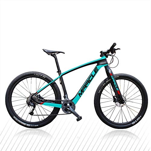Mountain Bike : M01 Carbon Hardtail MTB Bici Completa 29er Fibra di Carbonio HMF 15, 5 / 17, 5 / 19 / 21 Pollici Bicicletta da Montagna Completa-XT-REBA11S_17, 5 Pollici