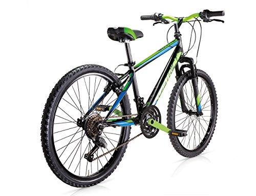 Mountain Bike : MBM 634U / 18 District, Fat Bike da Montagna Uomo, Verde A10, Taglia Unica