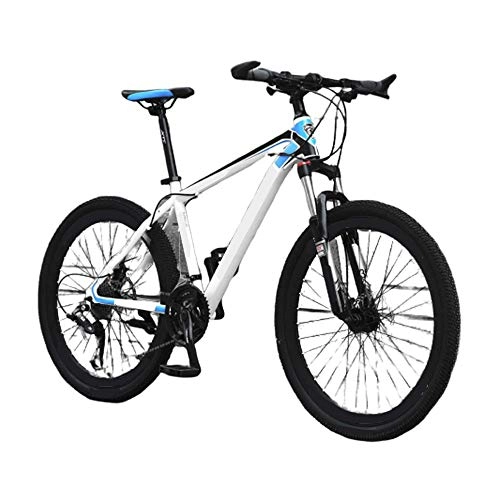 Mountain Bike : MH-LAMP Bici Bicicletta MTB con Freni a Disco, Mountain Bike MTB Bike 26 Pollici, 30 velocit Bike, Bicicletta Acciaio, MTB Front Suspension, Unisex Adulto