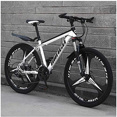 Mountain Bike : Mountain Bike BMX 26 pollici degli uomini, -alto tenore di carbonio in acciaio hardtail Mountain bike, biciclette con sospensione anteriore sedile regolabile 5-29 ( Color : A1 , Size : 21 speed )