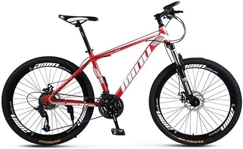 Mountain Bike : Mountain Bike Mountain Bike per Adulti 26 Pollici 30 velocità Una Ruota off-Road Ammortizzatore a velocità variabile Uomini e Donne Bicicletta Bicicletta, B, 36 velocità