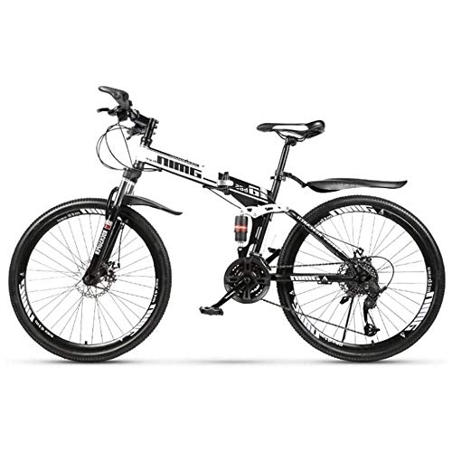 Mountain Bike : Mountain Bikes 26 Pollici In Carbonio Steelmountain Bike 21-30 Velocità Bicicletta Completa Sospensione MTB Raggi Ruota, B-27speed