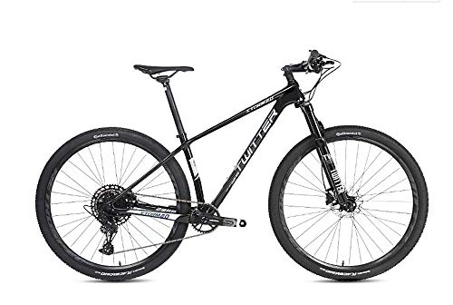 Mountain Bike : mountain Dirt bike bici da strada, mountain bike in carbonio 27, 5 \\\\ ' / 29 \\\\' bici Ultraleggera in fibra di carbonio MTB ingranaggi doppi freni a disco Mountain bike Dotata di 12 freni a disco ol