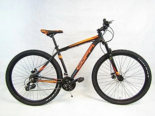 Mountain Bike : MTB 29 front mountain bike bicicletta bici in alluminio cambio 21v freno a disco meccanico (M (mt.1, 70 / 1, 85))