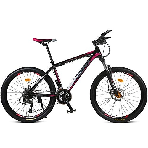 Mountain Bike : NBWE Mountain Bike Bicicletta velocit in Lega di Alluminio Freni a Disco per Biciclette per Adulti Uomini e Donne 26 Pollici 27 velocit Commuter Bicycle