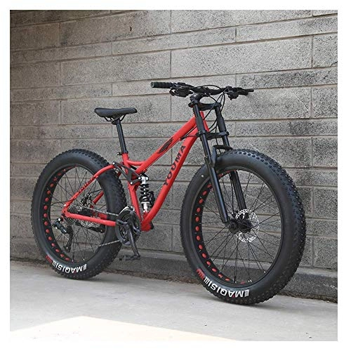 Mountain Bike : NLRHH Biciclette da 26 Pollici Mountain Bikes, Ragazzi Adulti Ragazze Mountain Trail Bike, Dual Disc Brake Bicycle, Telaio in Acciaio ad Alta Carbonio, Biciclette Antiscivolo, Blu, 27 velocità Peng