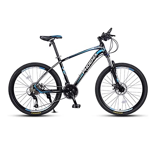 Mountain Bike : QIU Mountain Bikes Hyx1 26 Pollici 3 Ruote a Raggio 21 velocità Bicicletta da Montagna Dual Dual Disc Bicycle (Color : Blue, Size : 26")