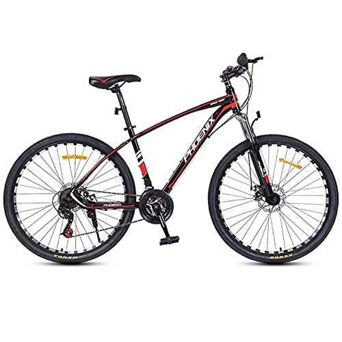 Mountain Bike : QIU Mountain Bikes Hyx1 26 Pollici 3 Ruote a Raggio 21 velocità Bicicletta da Montagna Dual Dual Disc Bicycle (Color : Red, Size : 26")