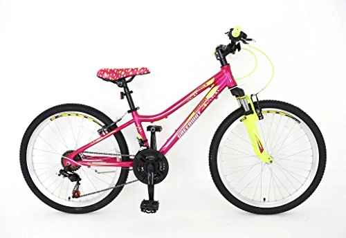 Mountain Bike : ragazze Hardtail mountain bike in lega 50, 8 cm – Light weight Suspension mountain bike- rosa scuro