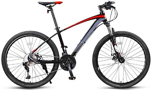 Mountain Bike : RDJM Bciclette Elettriche Mountain Bikes Completa della Bicicletta MTB Sospensione for Gli Uomini / Donne, Sospensione Anteriore, 33-velocità, 27.5-inch Ruote, Freni a Disco Meccanici