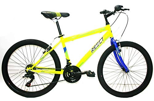 Mountain Bike : Reset Bicicletta Mountain Bike MTB Ragazzo 24" 18V Rigida Boy Gialla