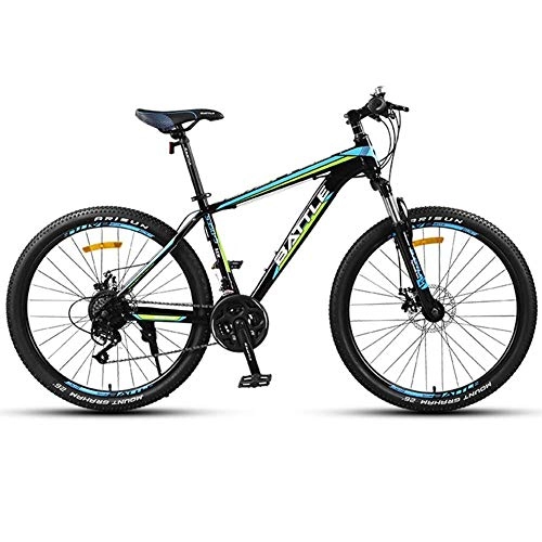 Mountain Bike : Ruota da Mountain Bike Unisex da 26 Pollici, Telaio in Alluminio Leggero, Freno A Disco A 30 velocità, B