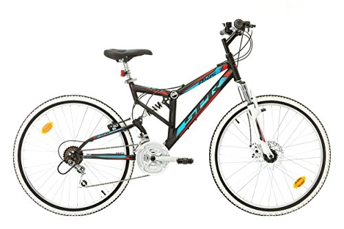 Mountain Bike : S.P.R. - Mountain bike 26’’,  ammortizzata, da uomo, 18 velocità