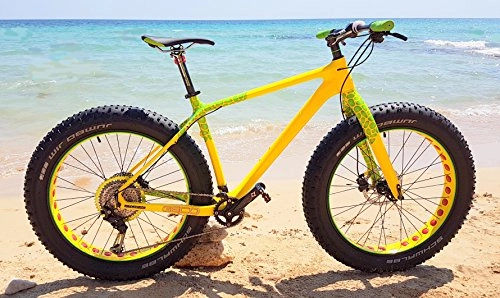 Mountain Bike : STORVAT Fat-Bike 26" Carbonio Versione Geco