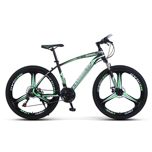 Mountain Bike : T-Day Mountain Bike Bicicletta MTB Bicicletta da 26 Pollici in Mountain Bike in Bicicletta Anteriore con Sospensione Anteriore per Adulti Bici da Strada per Uomo O Donne(Size:21 Speed, Color:Verde)