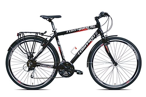 Mountain Bike : TORPADO Bici sportage 28'' 3x7v Alu Taglia 60 Nero (Trekking) / Bicycle sportage 28'' 3x7s Alu Size 60 Black (Trekking)