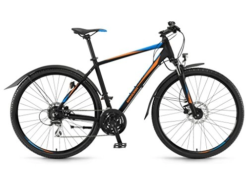 Mountain Bike : winora Bicicletta Samoa uomo 28'' 24v nero+arancione taglia 51 2018 (Trekking) / Bycicle Samoa man 28'' 24s black+orange size 51 2018 (Trekking)