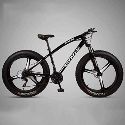 Mountain Bike : WJSW Mountain Bicycle - City Road Bicycle Dual Suspension Mountain Bikes Sports Leisure (Colore: Nero, Dimensioni: 21 velocità)